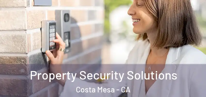 Property Security Solutions Costa Mesa - CA